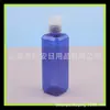 100ml tapa azul Qianqiu botella PET rocío puro botella secundaria champú botella cuadrada detergente para ropa botella pequeña