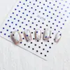 Mini Adesivos de Nail Art Estrela do Amor Tira 3D Cola Estrela de Cinco Pontas Laser Dourado Prata Vermelho Azul Decorações de Adesivo para Unhas
