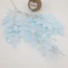 Simulación Lingxiao hojas verde hojas boda simulación hojas techo salón de bodas camino decoración de guía fábrica de flores artificiales venta al por mayor