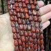 Gotas de água de pedra natural contas soltas Ágata de cristal furo reto gotículas de água lisa diy hairpin acessórios para cabelo produtos semi-acabados atacado