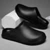 Verano Nuevo Estilo Pantuflas Punta-Punta de Suela Blanda, Zapatos Casuales de Moda de Talla Grande Transfronterizos, Antideslizantes, Anti-Olor Sandalias y Pantuflas de Trabajo