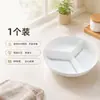 Cozinha de arroz em material PP com vaporizador interno com três compartimentos, bandeja para cozinhar a vapor, grade para cozinhar a vapor, prato de comida, vaporizador para comida de bebê, cozimento em uma panela, tigela de cozimento dividida, suporte para vaporizador