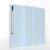 Para Samsung TAB S7Plus com slot para caneta capa protetora plana S811 polegadas capa protetora inteligente de sono s610.4