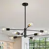 Lustre de Sala de Estar Mais Vendido da Amazon, Luminária de Teto Criativa e Única em Ferro para Quarto, Luminárias Simples para Sala de Jantar e Corredor