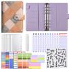 Puzzle Transfronterizo de Amazon Cuaderno de Hojas Sueltas A6 Bolsa con Cremallera Cuaderno de Contabilidad Ahorro de Dinero Presupuesto Personalización