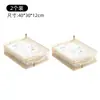 Set de 4 Bolsas de Malla para Almacenamiento de Ropa de Temporada, Bolsas de Almacenamiento para Armario con Asas, Solución de Almacenamiento Transparente