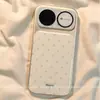 Adecuado para funda de teléfono Huawei nova16, moderno estilo coreano 15ultra, sensación de alta gama, oso de lunares azul Huawei para mujer