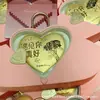Pastel en Forma de Corazón de Oro Puro 999, Te Amo por Diez Mil Años Adorno de Regalo, Feliz Cumpleaños, Día de la Mujer Tienda de Oro Regalo Promocional
