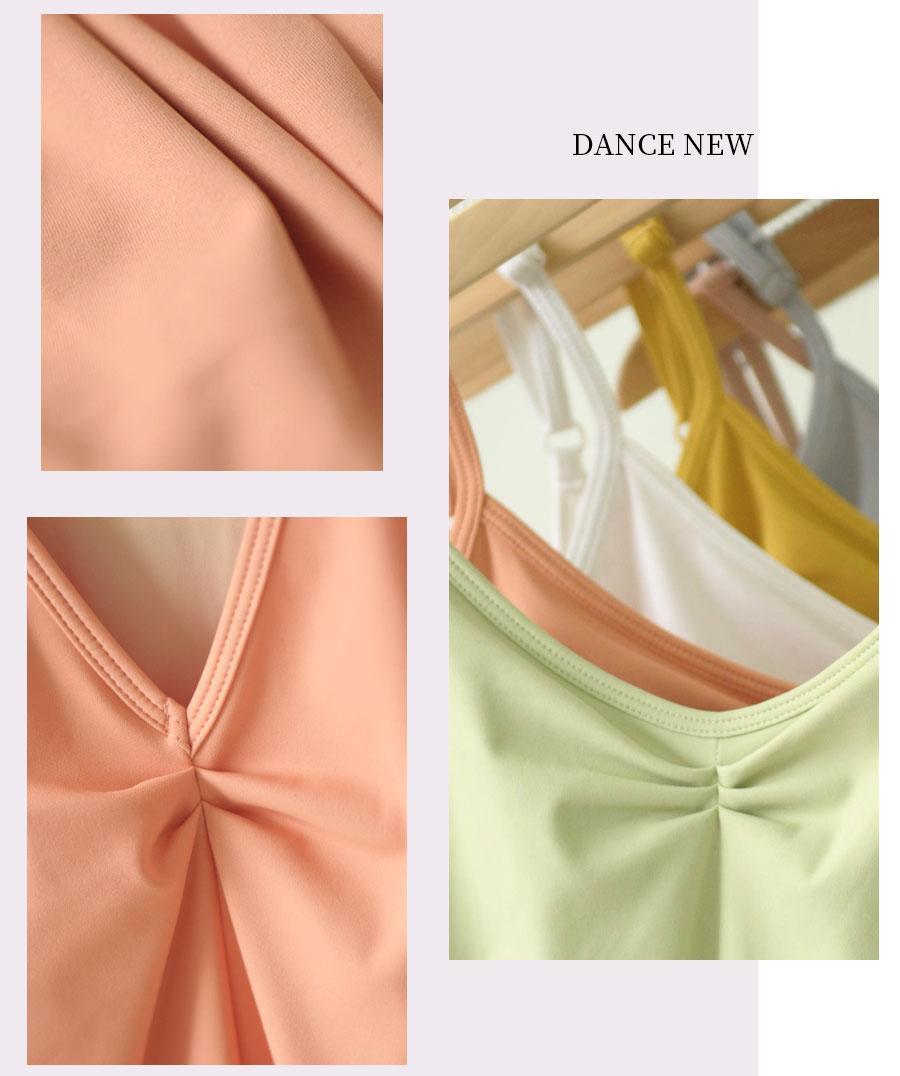 小茉莉舞蹈服体操服女成人艺考吊带高胯形体服店芭蕾舞练功服