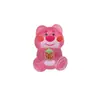 Urso Coelho de Gelo Fofo Resina Artesanal DIY Gel de Creme Presilha de Cabelo Corda de Cabelo Capa de Celular Material de Carro Elétrico