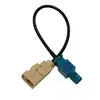 Cable coaxial RF RG174 fakra I Hembra/fakra z alargada bus y navegación de barcos SMB