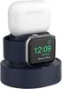 Venta Caliente Transfronteriza Soporte Aplicable para Apple Watch Base de Carga 2 en 1 para Airpods Soporte de Carga para iPhone