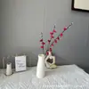 Simulação de Wintersweet ramos de Wintersweet arranjo de flores bonsai decoração todos os tipos de Wintersweet shopping center decoração interna e externa simulação de flor de ameixa