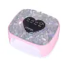 Máquina de Fototerapia para Nail Art Transfronteiriça, Lâmpada Especial Colorida com Superfície de Diamante para Salão de Unhas, Lâmpada de Secagem Rápida para Nail Art