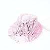 Sombrero de Copa Mágico Adulto Niños Universal Fiesta Moda Lentejuelas Sombrero de Copa Sombrero de Jazz Sombrero de Copa Mágico de Escenario
