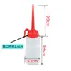 Frasco dosador industrial de 150ML pote de plástico pote de óleo de plástico com escala bico pontudo pote de óleo garrafa de óleo