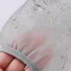 Otoño e invierno adultos manga corta de encaje mujer cocina oficina trabajo resistente a la suciedad chaqueta de plumón manguitos protectores de brazo para estudiantes