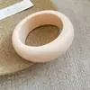 Pulseira Quadrada Oval Manchadada em Resina, Design de Moda de Nicho, Pulseira de Luxo, Simples Elegante, Acessório de Mão Versátil