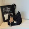 Bolso Retro Artístico con Lazo Estilo Coreano para Mujer, Nuevo Modelo Invierno 2025, Bolso Tote Grande Fresco y Casual para Hombro
