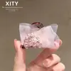 Presilha de Garra Pequena de Malha Fashion Exquisita Japonesa Coreana Para Volume Capilar Cabelo Rebelde Presilha Lateral Menina Doce Styling de Franja Grampo de Cabelo Acessório de Cabeça
