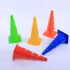 Equipo de Entrenamiento de Baloncesto y Fútbol de 48 cm con Agujeros, Conos Marcadores, Conos de Obstáculos, Postes Marcadores y Bloqueos Combinados