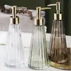 Atacado Frasco Cônico para Álcool em Gel com Vidro Colorido Frasco Transparente com Dosador Frasco para Sabonete Líquido de Banho Frasco de Loção Tipo Pump