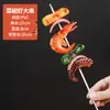 Modelo Barbacoa Alitas de Pollo Olla Caliente Brochetas de Barbacoa Comida Falsa Decoración Sensorial Decoración de Comida Atrezo Brochetas a la Parrilla