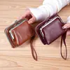 Billetera de Mujer Retro Nueva Transfronteriza Bolso de Mano Cartera Multifuncional de Gran Capacidad Titular de Tarjetas Creativo de Hebilla Corta