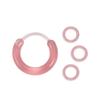 Brincos de Resina para Piercing de Orelha para Homens e Mulheres, Novos Brincos de Argola Coloridos da Moda, Brincos Versáteis Estilo Coreano para Estudantes