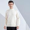 Atacado Transfronteiriço Suéteres de Outono e Inverno para Homens, Gola Alta Meia, Solto, Malha Grossa, Camada Base, Roupa Exterior, Manga Longa