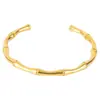 Las explosiones transfronterizas no se desvanecen abriendo pulsera irregular de acero de titanio mujeres exagerada simple pulsera de acero inoxidable pulsera al por mayor