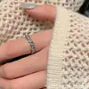 Anel Aberto Letra para Mulheres, Joia de Nicho de Alto Padrão, Anel de Personalidade de Luxo Leve, Anel Aberto Versátil de Moda Exquisito