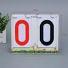 Marcador juego de baloncesto placa de matrícula placa de matrícula personalizada fabricante venta directa billar plástico ecológico PVC