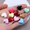 Parche Brillante de Corazón de 18 mm Materiales para Decoración de Pasador de Pelo Imán de Nevera Zueco Accesorios para Cuerda de Cabello
