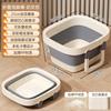 Cubeta Plegable para Baño de Pies Doméstica Aislamiento Térmico Masaje Invierno Cubeta Portátil Hasta la Pantorrilla Dormitorio Salud Baño de Pies