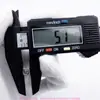 Joyería Hecha a Mano con Cuentas Plata de Ley 925 Accesorios para Pulseras DIY Cuadradas 5mm Cuentas Espaciadoras Pequeñas Cuentas Sueltas