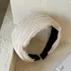 Diadema de Accesorio para el Cabello de Estilo Coreano con Pliegues y Ala Ancha de Corona Alta para Mujer Uso Diario Diadema Versátil de Gama Alta 2026