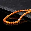 Venta Directa de Fábrica Ágata Roja Natural Cuentas Redondas Cuentas Sueltas DIY Hecho a Mano Juego Cultural con Cuentas Producto Semi-terminado Accesorios para Joyería
