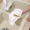 Pano de algodão arco-íris repelente de óleo pano de prato esfregão não é fácil de ficar oleoso para limpar toalha de lavar louça pano de ferramenta de limpeza de cozinha