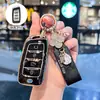 Adecuado para llavero Changan CS95, funda para llave CS85 Coupe, accesorios para coche CS35 Plus, funda protectora para mando a distancia para mujer