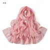 Novo Lenço de Chiffon com Estampa Floral Digital Primavera/Verão Transfronteiriço, Lenço Longo Versátil Floral Artístico para Mulheres, Lenço de Seda para Cabeça