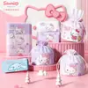 Toalla Suave de Algodón con Patrón de Perlas Autorizada Genuina Sanrio Toalla Desechable para Lavar la Cara Dibujos Animados Cinnamomum Dog Toalla Suavizante