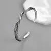 Pulseira de Madeira Flutuante Masculina ins tendência nicho retrô personalidade desgastada moda estilo frio pulseira aberta pulseira sólida