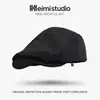 2026 Nueva Gorra de Visera de Secado Rápido Estilo Británico Vintage Sombrero de Artista Moderna Gorra de Béisbol de Verano Gorra de Boina para Mujer