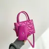 Bolso Pequeño con Patrón de Diamantes, Casual y Elegante para el Trabajo, Moderno y Sencillo, Bolso de Hombro Elegante, Bolso Cruzado Moderno con Textura
