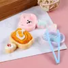 Plato Lindo Popular Temático de Comida Accesorios de Resina Pinzas para el Cabello DIY Llaveros Imanes para Refrigerador Zuecos Accesorios para Funda de Teléfono