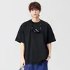 Camiseta Masculina de Manga Curta An Yang 2026 Verão Nova Solta Secagem Rápida Manga Meia Manga Casual Gola Redonda Respirável Top Esportivo
