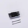 Accesorios para el Cabello Específicos del Estudio: Pinzas Rectas Negras para el Cabello, Pinzas Pequeñas, Pinzas de Acero para Peinados Recogidos, Pinzas Laterales para Flequillo, Horquillas, Set de Caja de Accesorios para el Cabello