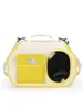Bolsa Transportadora de Mascotas Transfronteriza, Bolsa Transportadora para Gatos, Caja Portátil de Viaje para Mascotas, Bolsa Transportadora para Coche Transpirable Anti-Estrés para Gatos y Perros, Mayoreo