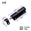Parafuso de aço inoxidável espessado montado externamente parafuso de mola automático parafuso de ferrolho de madeira anti-furto fechadura de porta e janela de banheiro parafuso de ferrolho parafuso